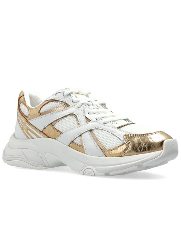 Michael Michael Kors Leo Sneakers, Women's, White - MICHAEL KORS - BALAAN 4