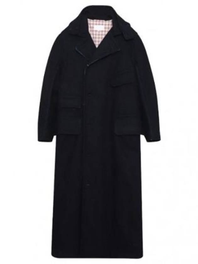 Coat cutout color combination detail overcoat - MAISON MARGIELA - BALAAN 1