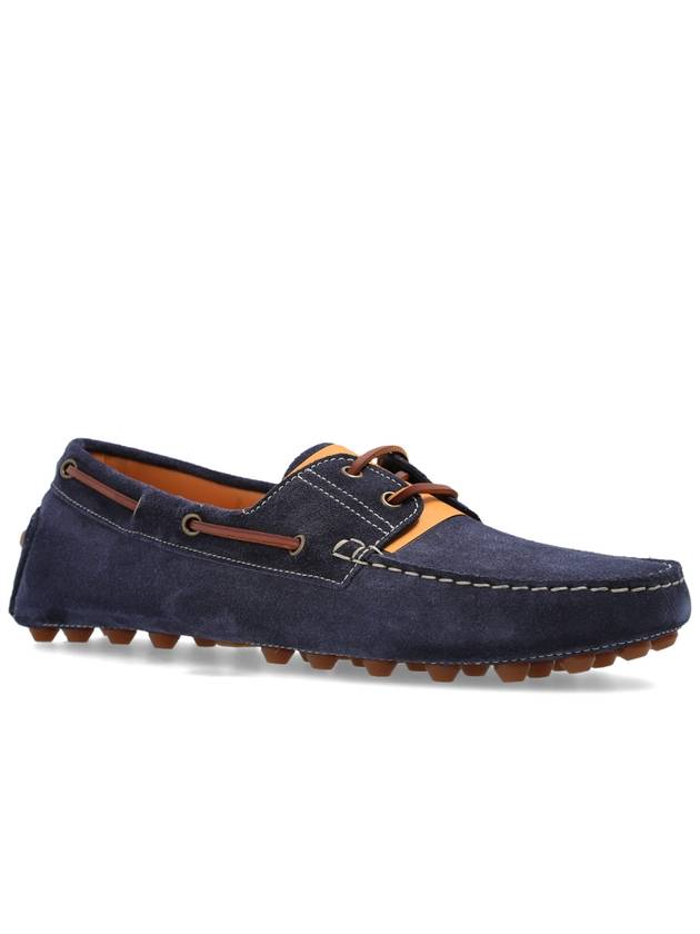 Tod’s Suede Loafers, Men's, Navy Blue - TOD'S - BALAAN 4