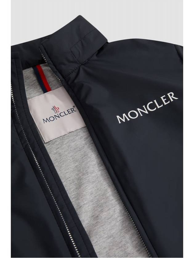 Warne Hooded Jacket Dark Blue - MONCLER - BALAAN 7