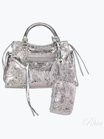 Neo Cagole XS Shoulder Bag Silver - BALENCIAGA - BALAAN 2