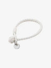 Intrecciato Double Weaving Bracelet White - BOTTEGA VENETA - BALAAN 2