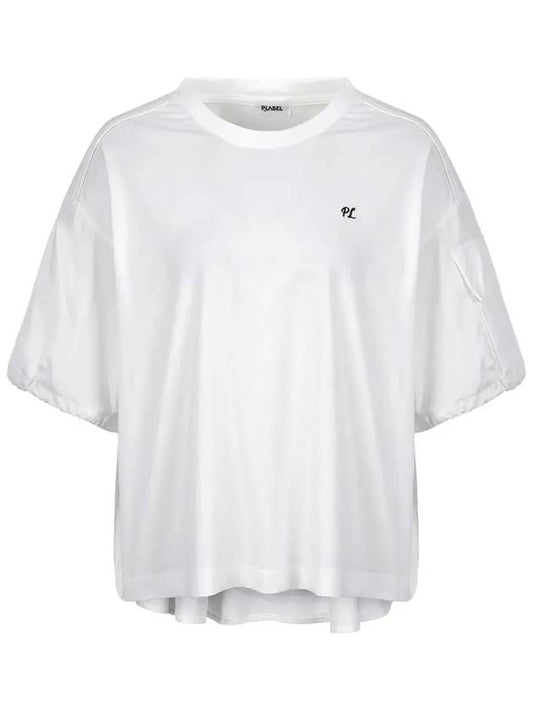 Volume sleeve blouse t-shirt MW3AE112 - P_LABEL - BALAAN 2