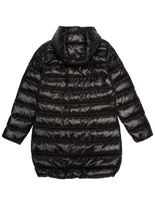 Women s Tile Dew Hooded Heavy Long Down Jacket VDDJ95835 BKS - DUVETICA - BALAAN 3