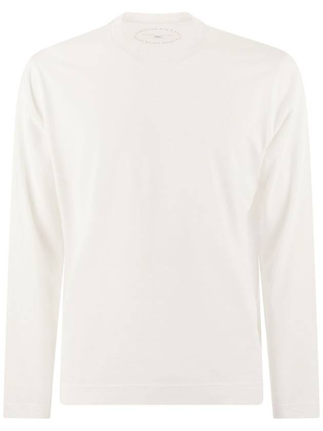 Long-sleeved cotton T-shirt - FEDELI - BALAAN 1