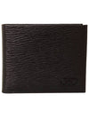 Gancini Half Wallet Black - SALVATORE FERRAGAMO - BALAAN 2