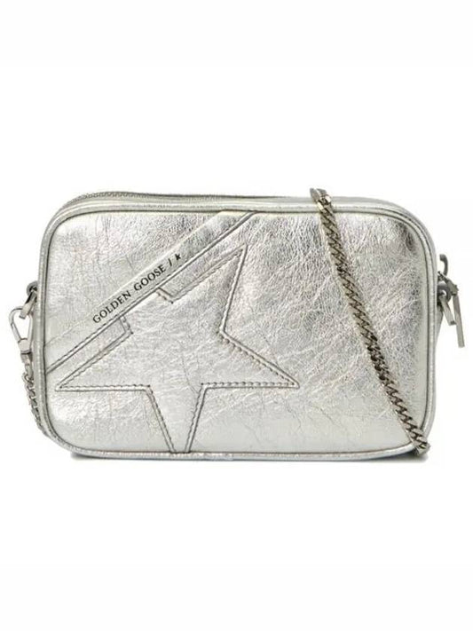 Star Metallic Mini Cross Bag Argento Silver - GOLDEN GOOSE - BALAAN 2