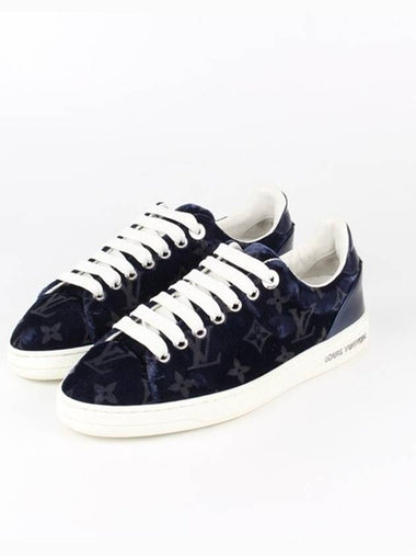 Velvet monogram sneakers 35 220 - LOUIS VUITTON - BALAAN 1