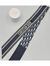 Dior Oblique Micha Silk Scarf Navy Blue 15DOB 106I600C541 - CHANEL - BALAAN 1