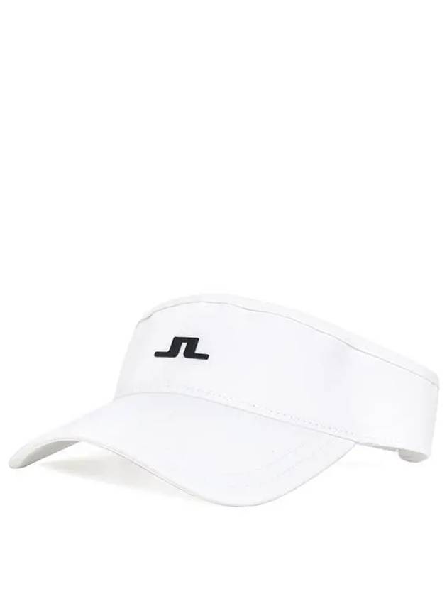 Yaden Logo Golf Visor White - J.LINDEBERG - BALAAN 3