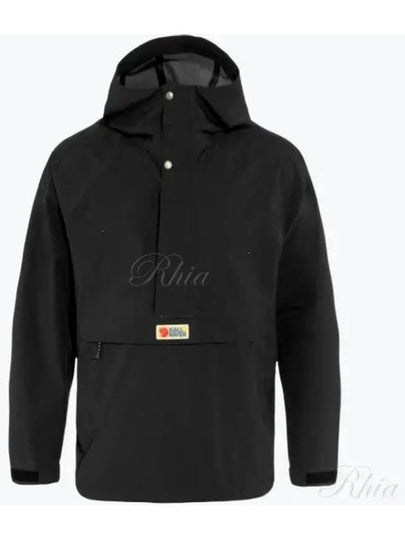 Men's Vardag Hydratic Anorak Black - FJALL RAVEN - BALAAN 2