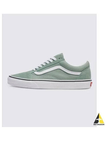 Old school color THEORY Iceberg Green VN0005UFCJL1 - VANS - BALAAN 1