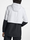 Sportswear Rappel Uben Zip Up Hoodie White Black - NIKE - BALAAN 3