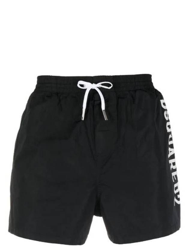 Logo Print Swim Shorts D7B644820ISA01 - DSQUARED2 - BALAAN 1