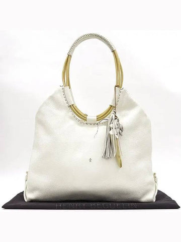 Henry Beguelin White Shoulder Bag - HENRY BEGUELIN - BALAAN 1