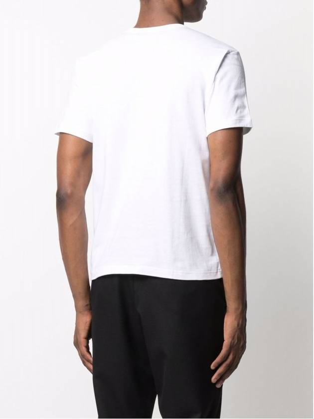 Black Nike Swoosh Logo Short Sleeve TShirt 1GT102 - COMME DES GARCONS - BALAAN 3