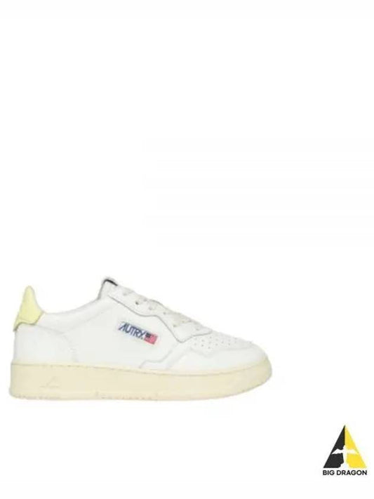 Medalist Yellow Tab Low Top Sneakers White - AUTRY - BALAAN 2