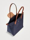 Le Pliage Original Medium Shoulder Bag Tote Navy Women s - LONGCHAMP - BALAAN 3