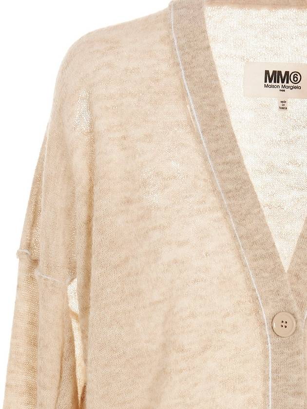 MM6 Cardigan Beige - MAISON MARGIELA - BALAAN 5