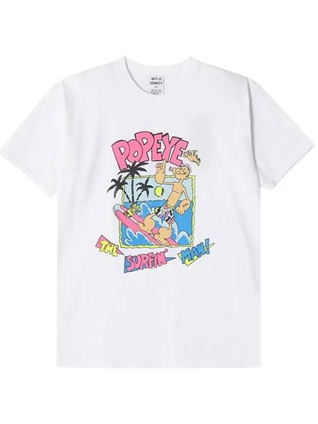 Washed Sky Short Sleeve T-Shirt White - WILD DONKEY - BALAAN 5