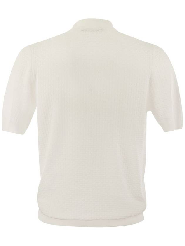 Knitted cotton polo shirt - TAGLIATORE - BALAAN 2