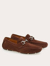 Gancini Ornament Driving Shoes Brown - SALVATORE FERRAGAMO - BALAAN 2