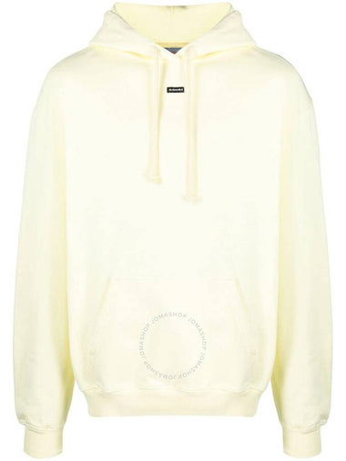 Bluemarble Men's Tender Yellow Lost In Print Hoodie Size Small - BLUEMARBLE - BALAAN 1