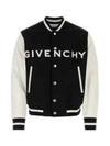 College Varsity Bomber Jacket Black - GIVENCHY - BALAAN 2