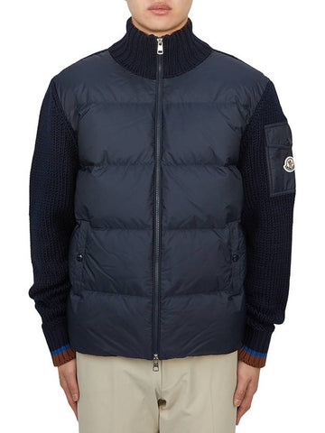 Men s padded zip up cardigan 9B00029 M1172 775 - MONCLER - BALAAN 1