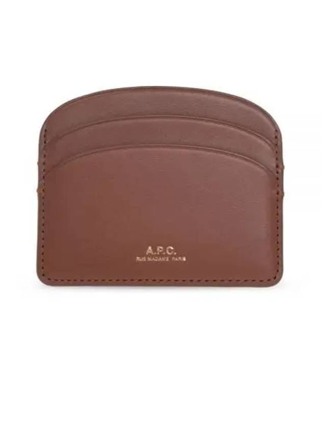 Demi Lune Card Wallet Brown - A.P.C. - BALAAN 2