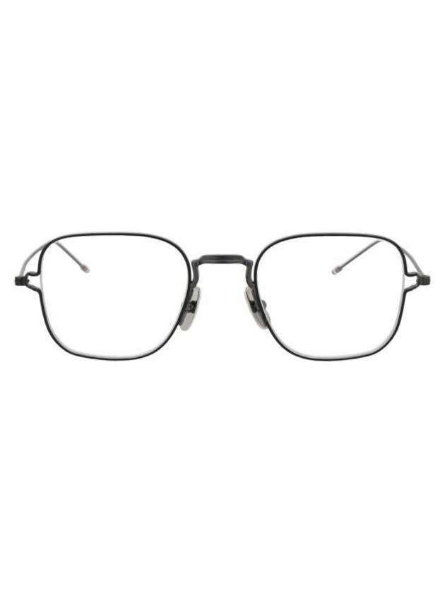 Eyewear Square Eyeglasses Black - THOM BROWNE - BALAAN 1