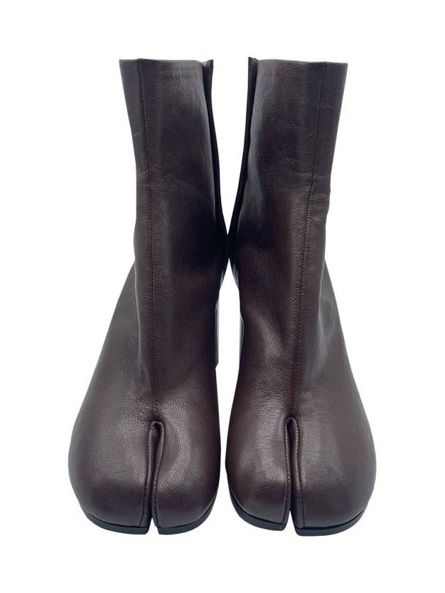 Maison Margiela Brown Tabi Boots Shoes - MAISON MARGIELA - BALAAN 3