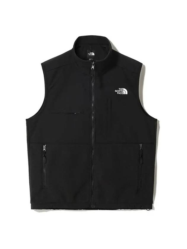 Men's Denali Fleece Vest Black - THE NORTH FACE - BALAAN 2