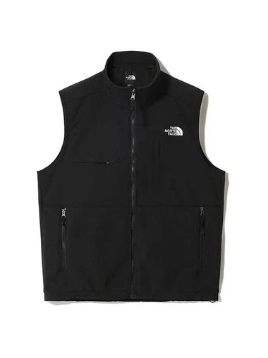 Men's Denali Fleece Vest Black - THE NORTH FACE - BALAAN 1