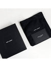 Matelasse Monogram Quilting Flap Half Wallet Black - SAINT LAURENT - BALAAN 8