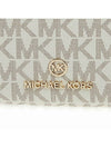 Jet Set Small Logo Card Wallet Brown Vanilla - MICHAEL KORS - BALAAN 7