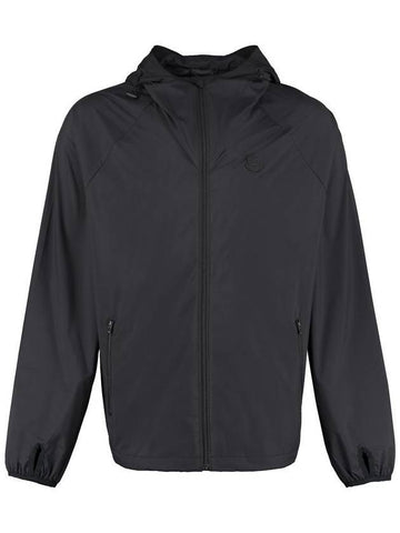 Men's Tiger Backprint Windbreaker Black - KENZO - BALAAN 1