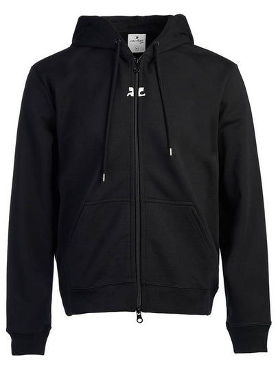 Tracksuit Zip-Up Hoodie Black - COURREGES - BALAAN 2