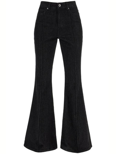 high-waisted flare jeans for - SELF PORTRAIT - BALAAN 1