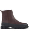 Pix Ankle Middle Boots Burgundy - CAMPER - BALAAN 1