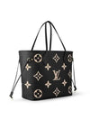 Neverfull MM Monogram Empreinte Tote Bag Black - LOUIS VUITTON - BALAAN 3