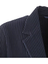 Pleated Suit Navy - ISSEY MIYAKE - BALAAN 6