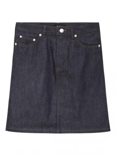 Jupe Standard Selvedge Denim Skirt - A.P.C. - BALAAN 1