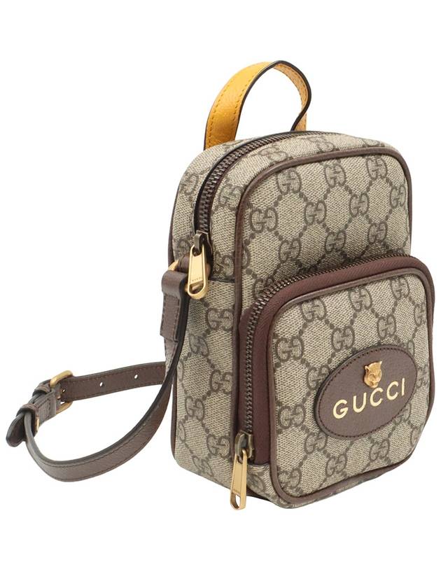 GG Supreme Canvas Neo Vintage Backpack Mini Cross Bag 658556 - GUCCI - BALAAN 4