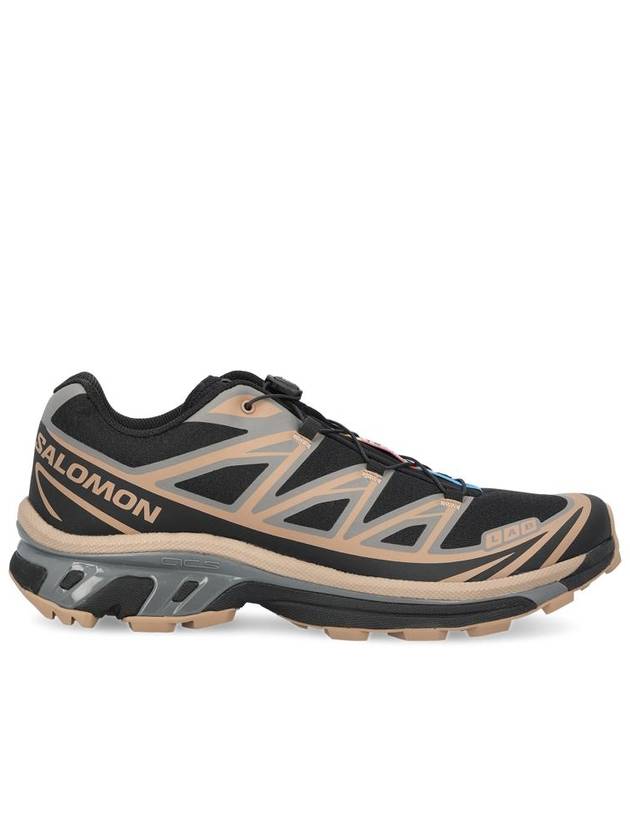 XT 6 Low Top Sneakers Black Portabella Pewter - SALOMON - BALAAN 2