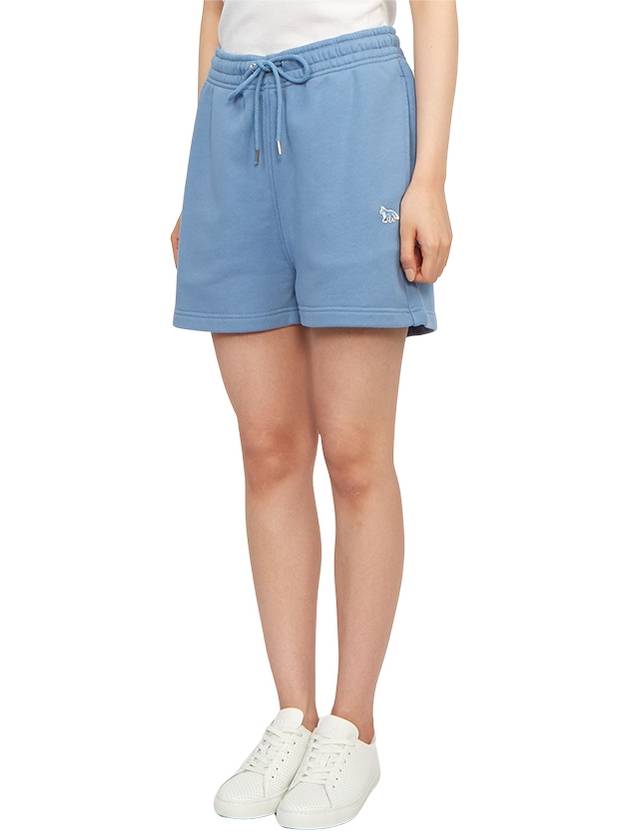 Baby Fox Patch Regular Shorts Blue - MAISON KITSUNE - BALAAN 3