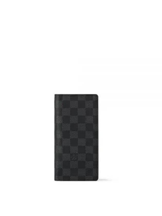 Brazza Damier Canvas Long Wallet Graphite - LOUIS VUITTON - BALAAN 2