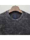 Cotton Garment Dying Long Sleeve T-Shirt Gray - JUUN.J - BALAAN 5