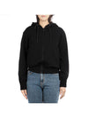 Women's Caddy Triacetate Zip-Up Hoodie Black - MIU MIU - BALAAN 2