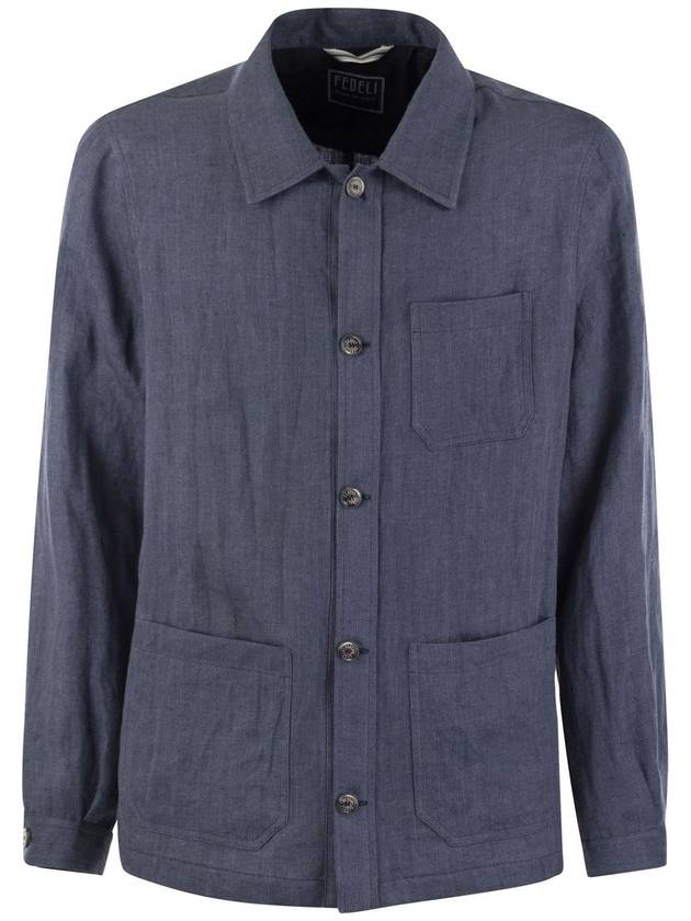 BRISTOL - Linen jacket - FEDELI - BALAAN 1